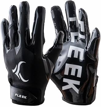 アメリカンフットボール　グローブ　S Amazon | FLEEK EXTRA-FIT GLOVES 2.0 ソリッドブラック (L) | FLEEK